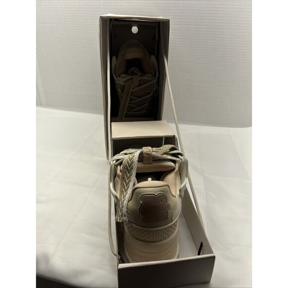 Kaalixto Cream Bread Platform Sneaker Shoe Retro 80's Size 9.5 Womens New In Box - Picture 12 of 15